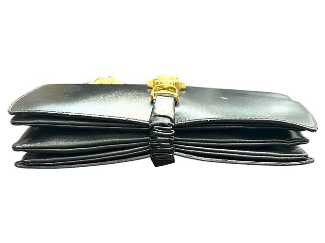 Céline Borsa a tracolla Celine Old Carriage Hardware Chain Nero - vista 3