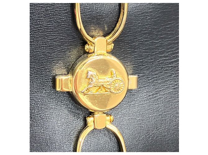 Céline Borsa a tracolla Celine Old Carriage Hardware Chain Nero - vista 9