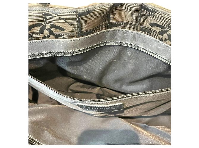Borsa Tote Chanel PM - New Travel Line Marrone - vista 9