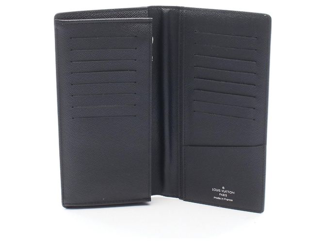 Louis Vuitton Portefeuille Brazza Damier Graphite Bi-Fold Long Wallet Black - view 3