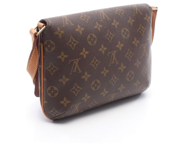 Bolsa de ombro Louis Vuitton Musette Tango Marrom - vista 2