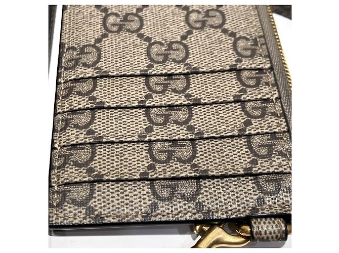 Gucci & Balenciaga The Hacker Project Münzbeutel Braun - Ansicht 6