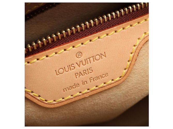 Borsa a Spalla Louis Vuitton Looping MM Marrone - vista 4