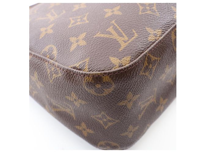 Borsa a Spalla Louis Vuitton Looping MM Marrone - vista 7