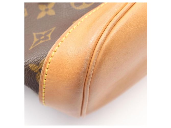 Zaino/borsa Montsouris MM Monogram Louis Vuitton Marrone - vista 6