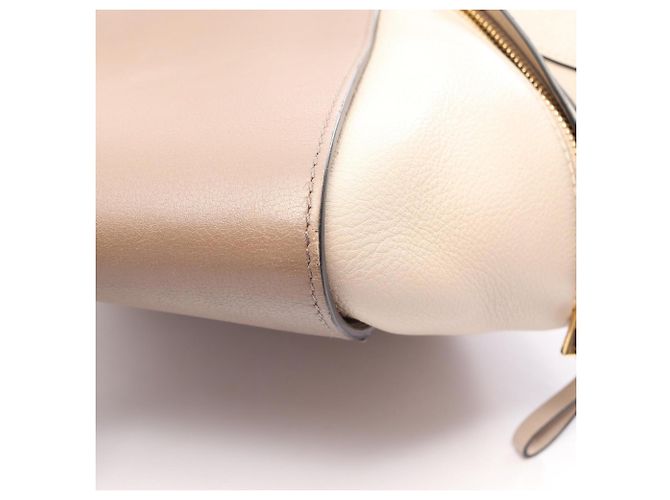 Loewe Hammock Small 2-Way Handtasche Braun Beige - Ansicht 13