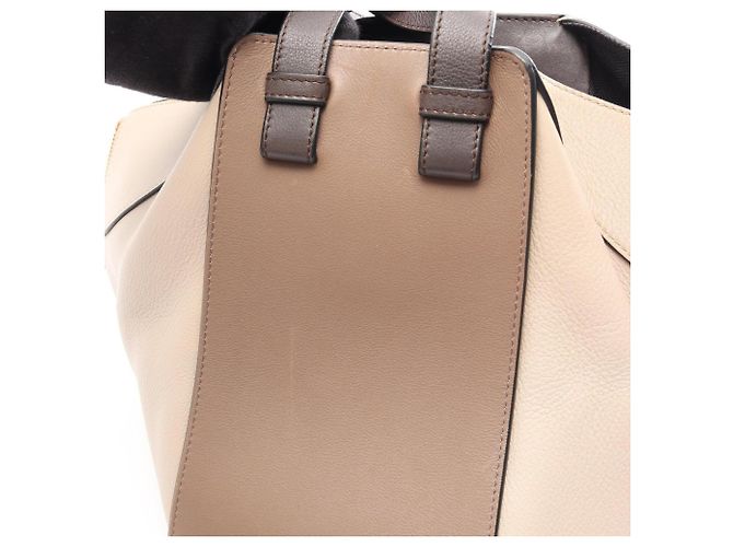 Loewe Hammock Small 2-Way Handtasche Braun Beige - Ansicht 16
