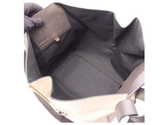 Loewe Hammock Small 2-Way Handtasche Braun Beige - Ansicht 3