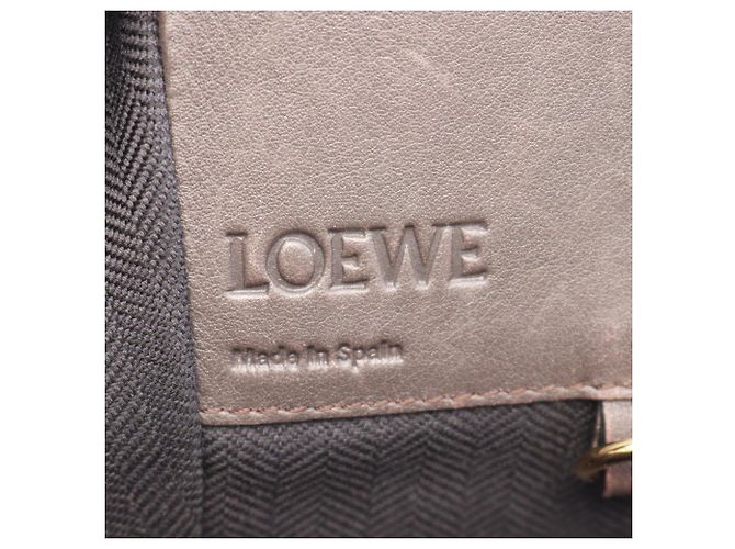 Loewe Hammock Small 2-Way Handtasche Braun Beige - Ansicht 4