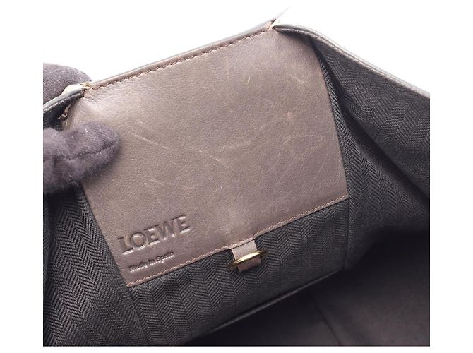 Loewe Hammock Small 2-Way Handtasche Braun Beige - Ansicht 5