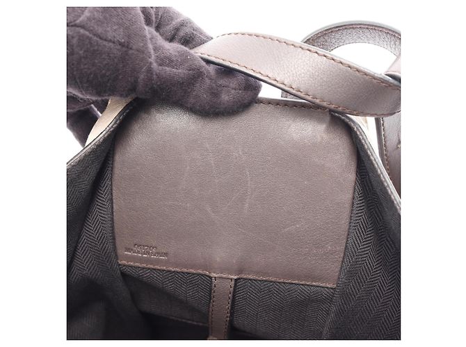 Loewe Hammock Small 2-Way Handtasche Braun Beige - Ansicht 6