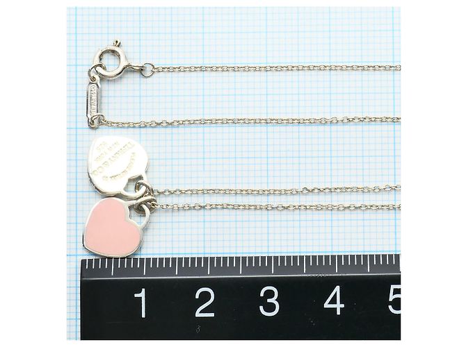 Collana in Argento Double Heart Tiffany & Co. - vista 4