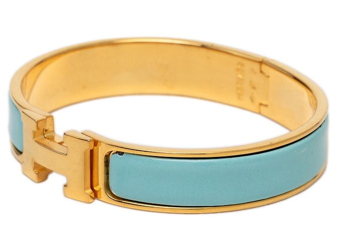 Hermès Pulsera Click H PM Hermes Azul - vista 2