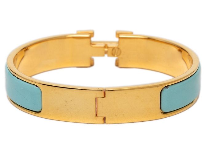 Hermès Pulsera Click H PM Hermes Azul - vista 3