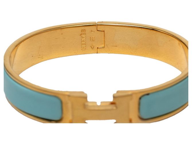 Hermès Pulsera Click H PM Hermes Azul - vista 5