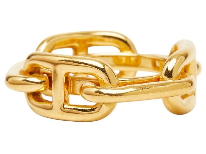 Ring Hermès Anello per foulard Chaine d'Ancre Hermes D'oro - vista 3