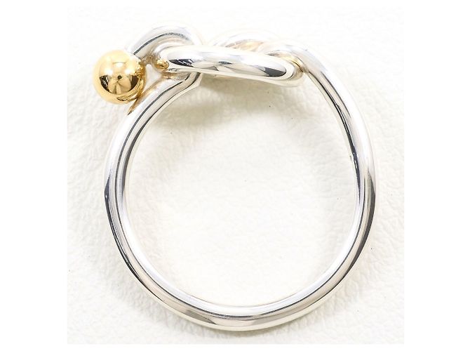 Anello Love Knot di Tiffany & Co. in argento e oro - vista 2