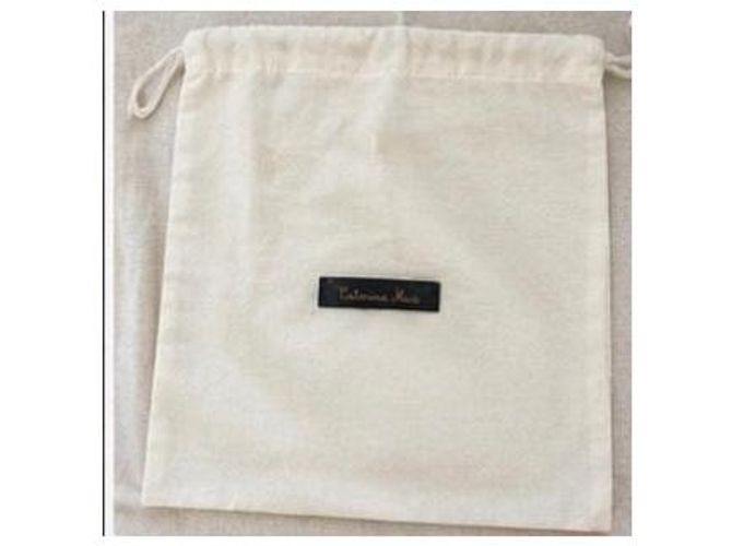 Autre Marque Catarina Mina Sacola de Crochê Xadrez Vermelho e Branco - vista 10