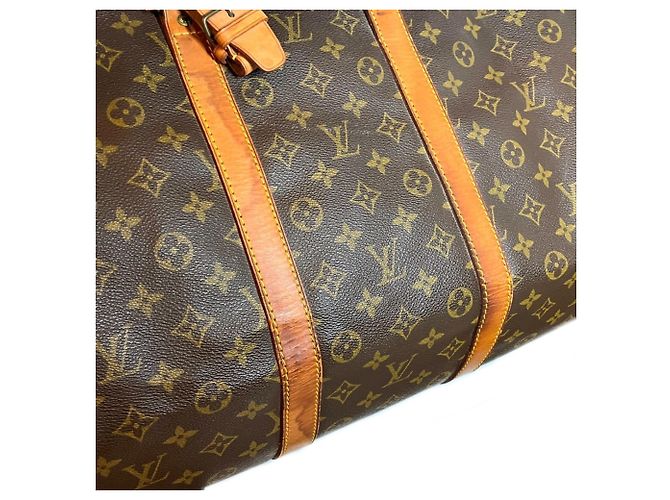 Borsa Boston Louis Vuitton Keepall 55 Marrone - vista 6