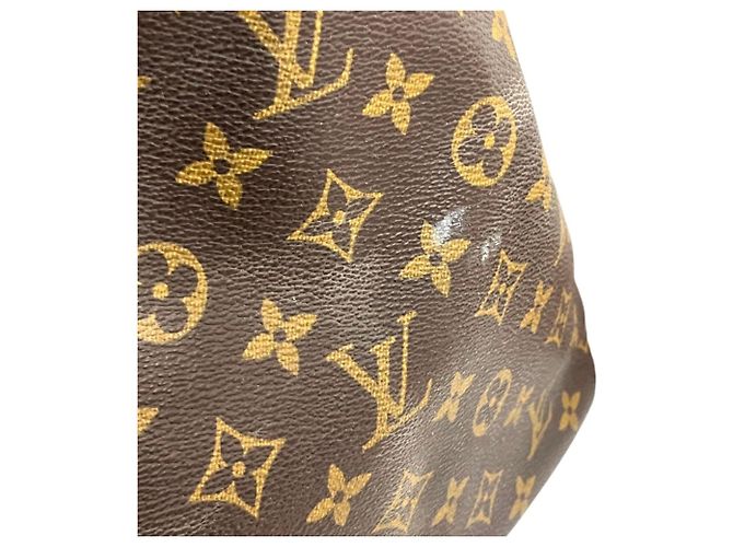 Borsa Boston Louis Vuitton Keepall 55 Marrone - vista 7