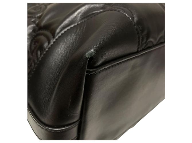 Gucci Medium Tote Bag GG Matelassé Leder Schwarz - Ansicht 7