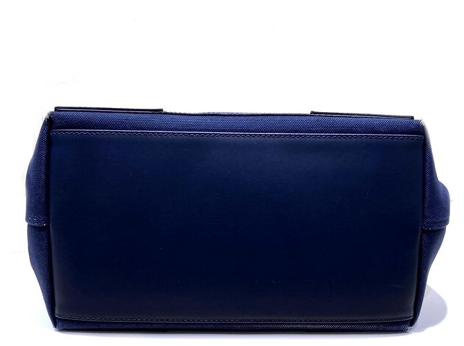 Borsa Cabas S blu navy Balenciaga Bianco - vista 3