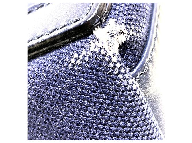 Borsa Cabas S blu navy Balenciaga Bianco - vista 8