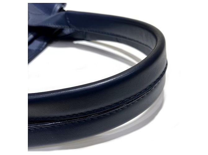 Borsa Cabas S blu navy Balenciaga Bianco - vista 9