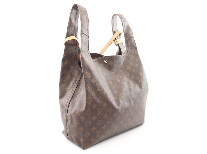 Borsa 2-Way Louis Vuitton Atlantis GM Monogram Marrone Monogramma - vista 2