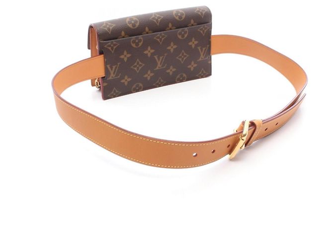Marsupio Monogram Louis Vuitton Marrone Monogramma - vista 2
