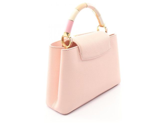 Borsa 2-Way Louis Vuitton Capucines BB Rosa - vista 2