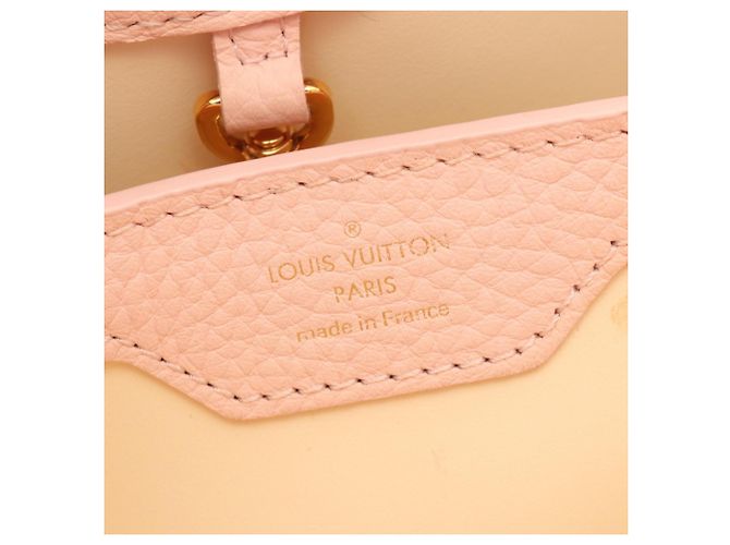 Borsa 2-Way Louis Vuitton Capucines BB Rosa - vista 4