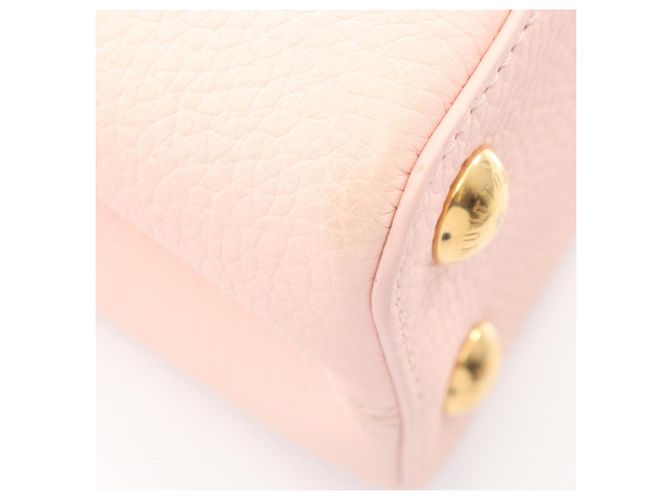Borsa 2-Way Louis Vuitton Capucines BB Rosa - vista 6