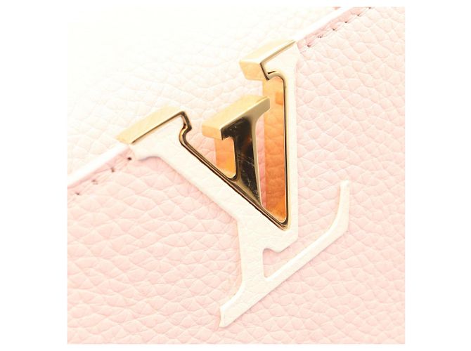 Borsa 2-Way Louis Vuitton Capucines BB Rosa - vista 9