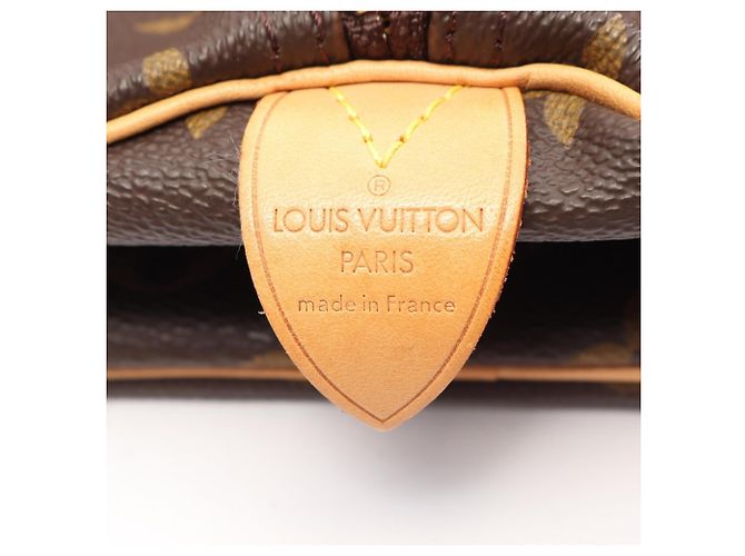 Borsa Boston Louis Vuitton Keepall 50 Monogram Marrone Monogramma - vista 4