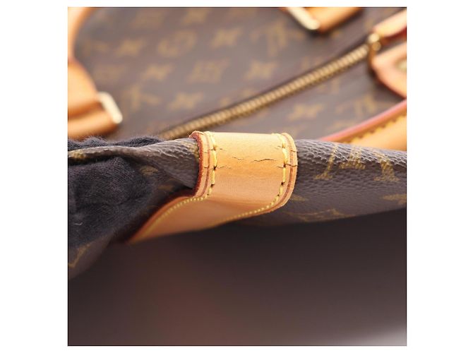 Borsa Boston Louis Vuitton Keepall 50 Monogram Marrone Monogramma - vista 7