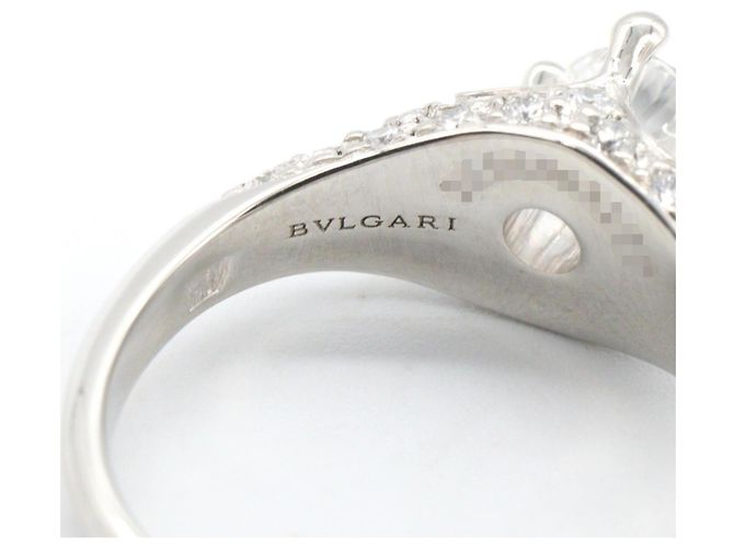 Bulgari Bvlgari Corona Diamantring Silber - Ansicht 5
