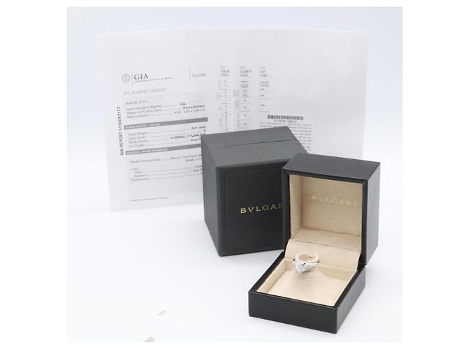 Bulgari Bvlgari Corona Diamantring Silber - Ansicht 9
