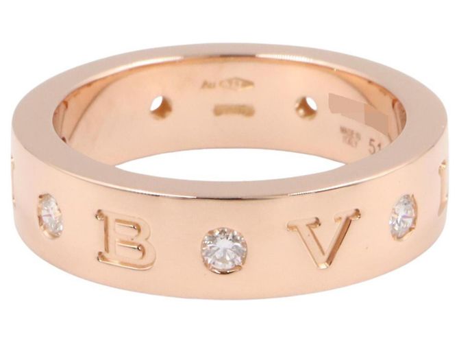 Bulgari Anello Roman Sorbet in oro rosa di Bvlgari D'oro - vista 2