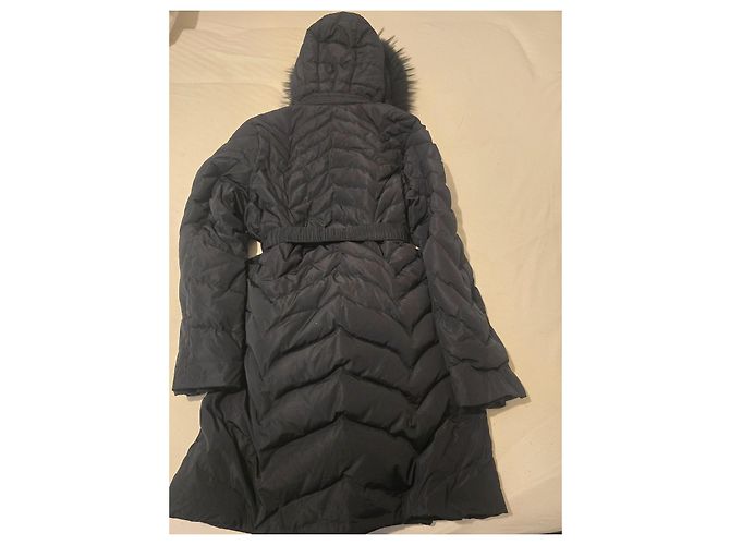 Pellessimo Abrigo de invierno acolchado negro con piel - vista 16