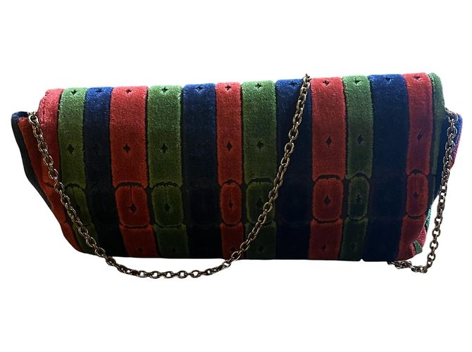Multicolor Velours-Handtasche Roberta di Camerino - Ansicht 4