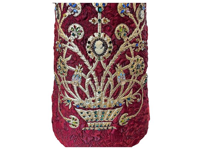 Abito in jacquard decorato Dolce & Gabbana Fall/Winter 2016 - vista 6