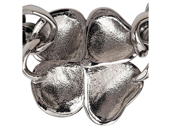 Bracciale a catena Chanel Coco Mark Camellia Verde - vista 6