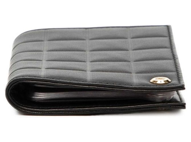 Porta-cartões de visita Chanel Coco Mark Chocolate Bar Preto - vista 3