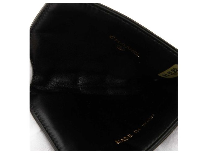 Porta-cartões de visita Chanel Coco Mark Chocolate Bar Preto - vista 4