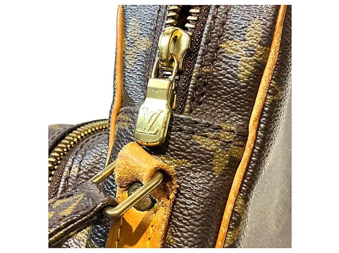 Borsa a Spalla Louis Vuitton Amazon Marrone - vista 6