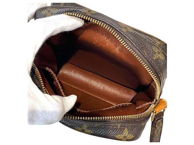 Borsa a Spalla Louis Vuitton Amazon Marrone - vista 8
