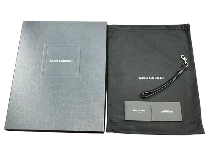 Clutch Yves Saint Laurent Rive Gauche Nero - vista 5