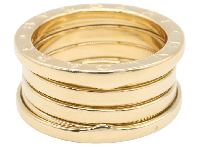Bulgari Anello Bvlgari B-zero1 in oro giallo 18K D'oro - vista 2