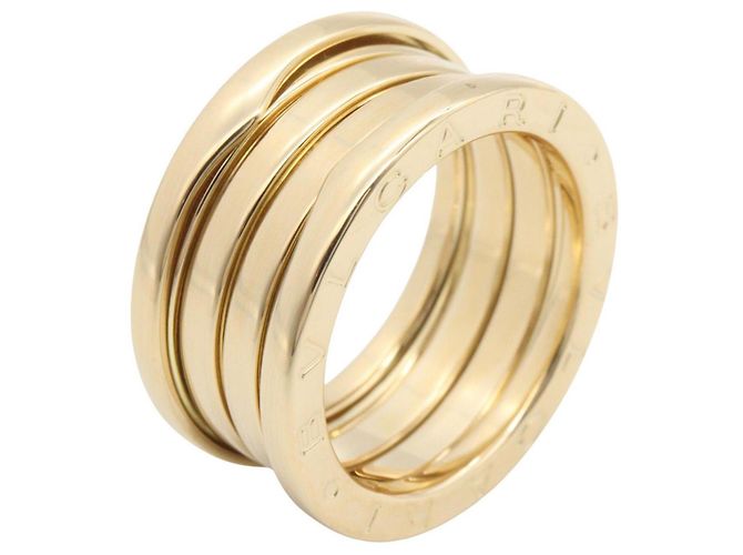 Bulgari Anello Bvlgari B-zero1 in oro giallo 18K D'oro - vista 3